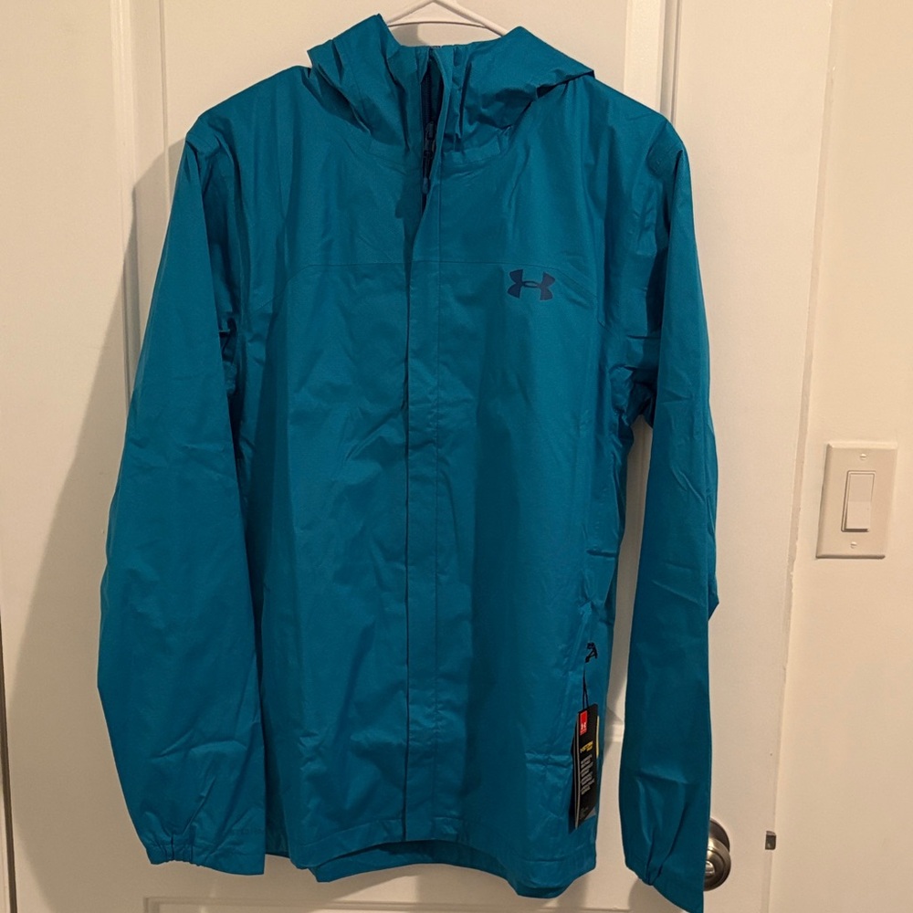 Under Armour Men's Blue Raincoat - S - NWT